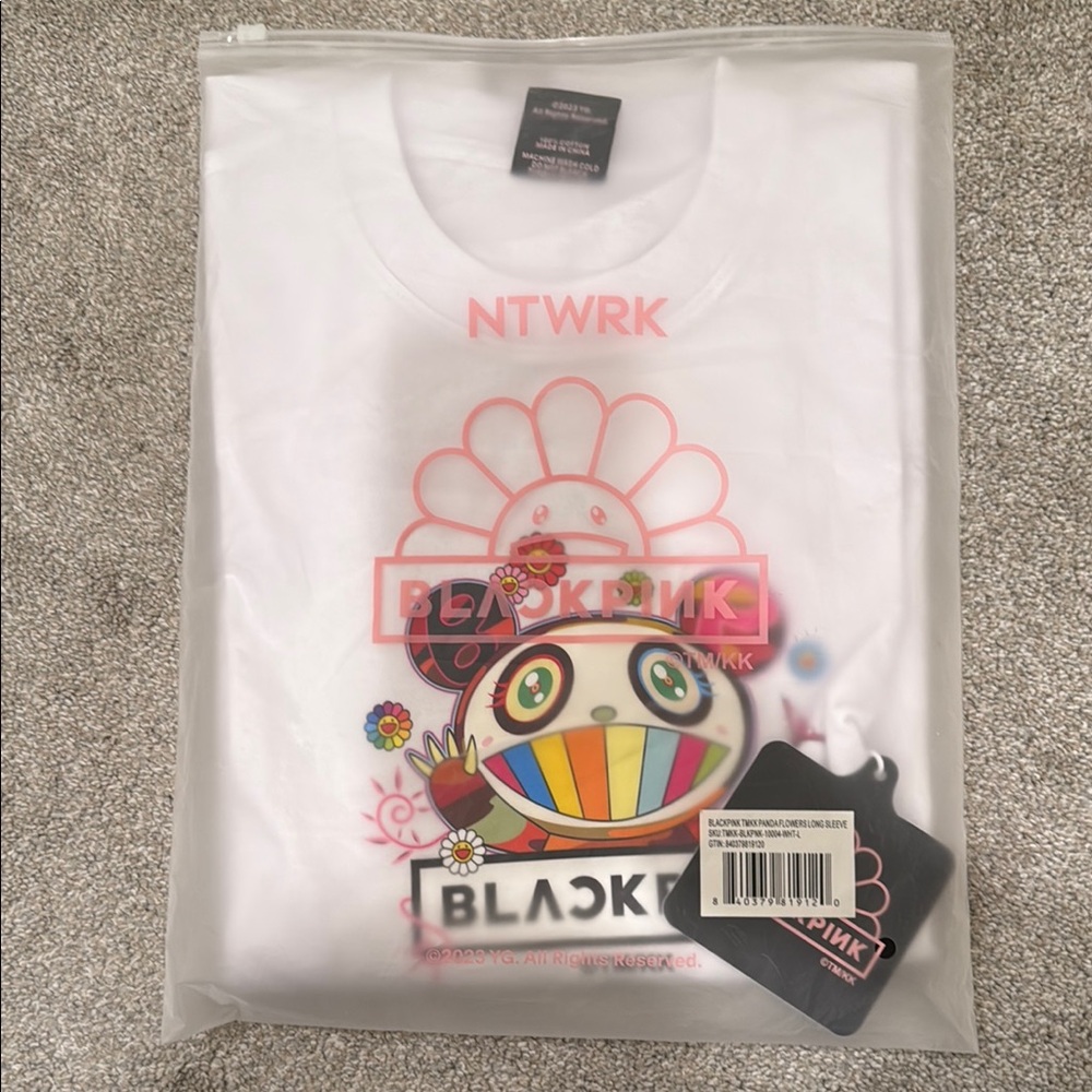 BLACKPINK TM/KK White Long Sleeve